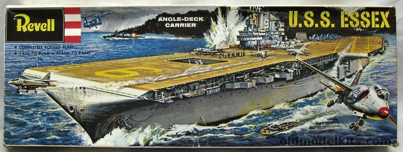 Revell 1/530 USS Essex CV-9 - Angled Deck Carrier, 0353 plastic model kit